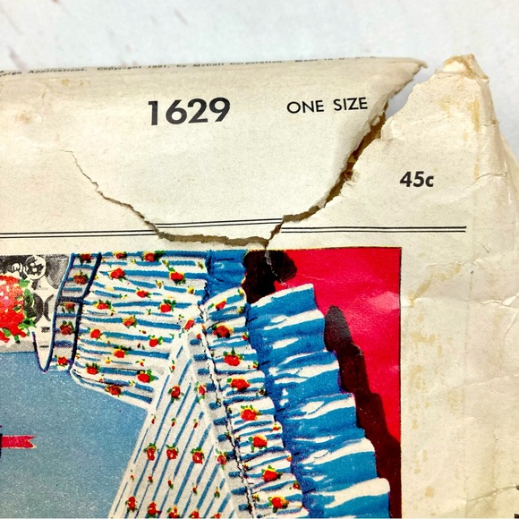 McCall’s #1629 Bed Covering Set Printed Patterns Vintage 1951 - Picture 2 of 16